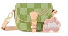 Louis Vuitton por Tyler, el creador Montsouris mensajero Verde Damier Golf