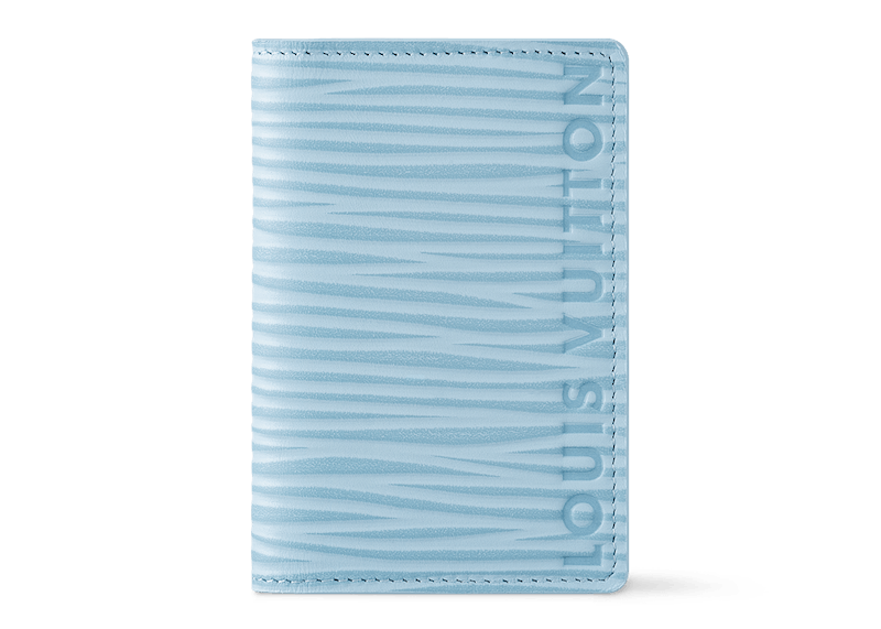 Pre-owned Louis Vuitton Men's By Tyler, The Creator Pocket Organizer In Sky Blue