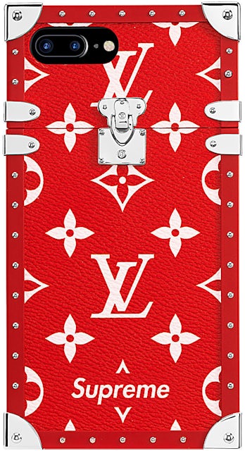 Louis Vuitton x Supreme iPhone 7 Plus Eye Trunk Red - GB