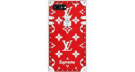 Louis Vuitton x Supreme iPhone 7 Plus Eye Trunk Red