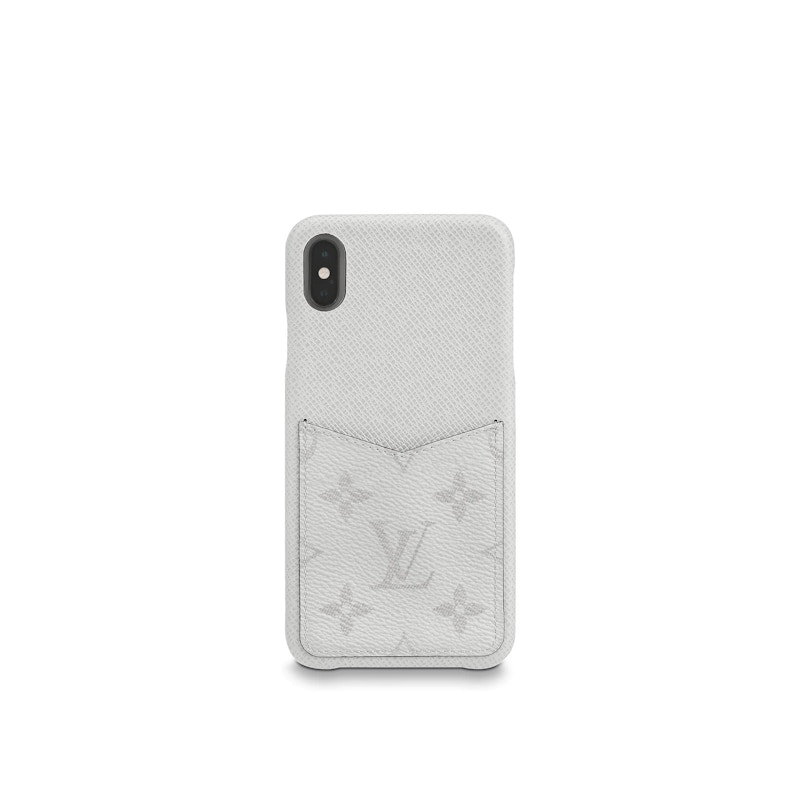 Louis Vuitton iPhone Case Monogram Pacific Taiga XS MAX Blue in Taiga  LeatherCoated Canvas with Silvertone  GB