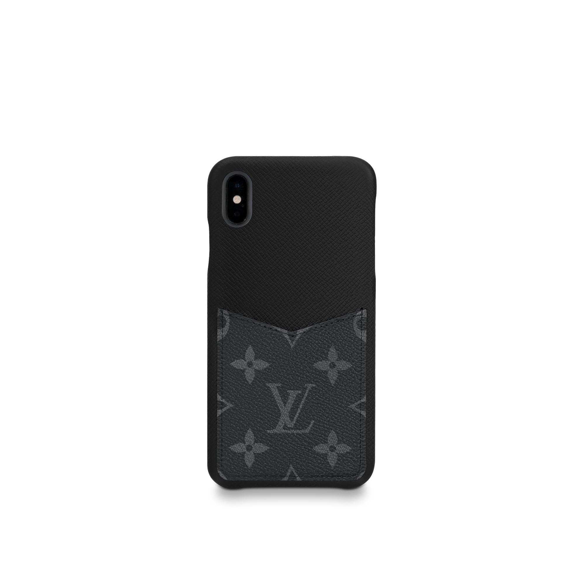 Louis Vuitton iPhone Case Monogram Pacific Taiga XS MAX Blue in 