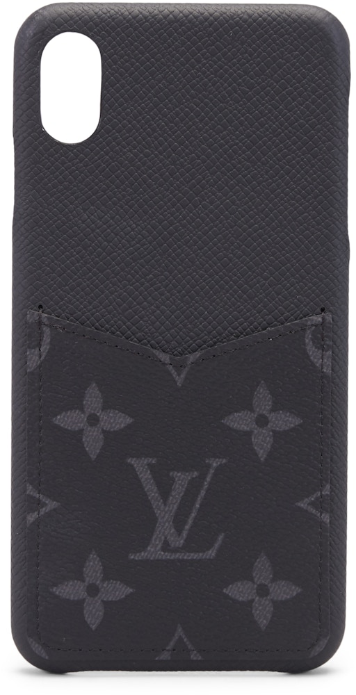 journalist software Ombord Louis Vuitton iPhone Case Monogram Eclipse XS MAX Black in Coated  Canvas/Leather with Silver-tone