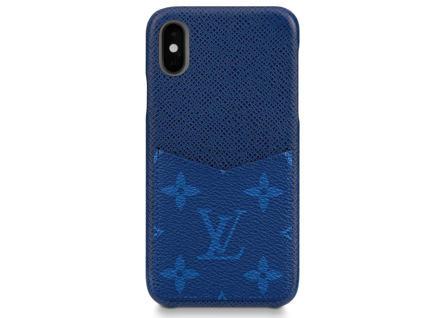 Louis Vuitton iPhone Case Monogram Pacific Taiga XS Blue in Taiga 