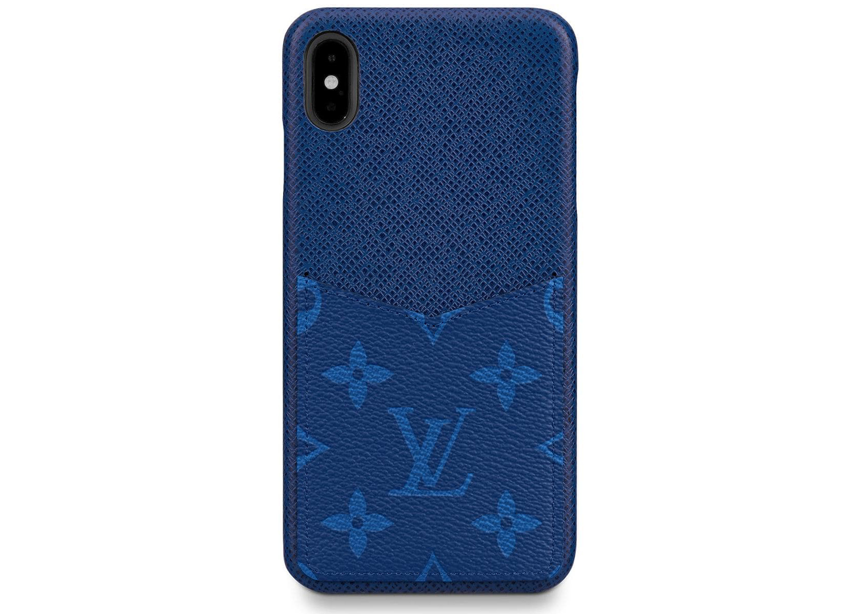 Louis Vuitton iPhone Case Monogram Pacific Taiga XS MAX Blue in 