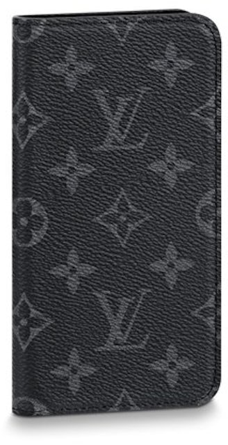 Louis Vuitton Monogram Reverse Canvas iPhone 14 Pro Folio Case Louis Vuitton