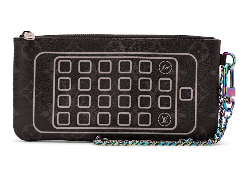 Louis Vuitton x fragment iPhone Pouch Monogram Eclipse Black - US