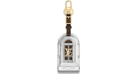 Louis Vuitton x Fornasetti Architettura Luggage Tag Key Holder Monogram Brown