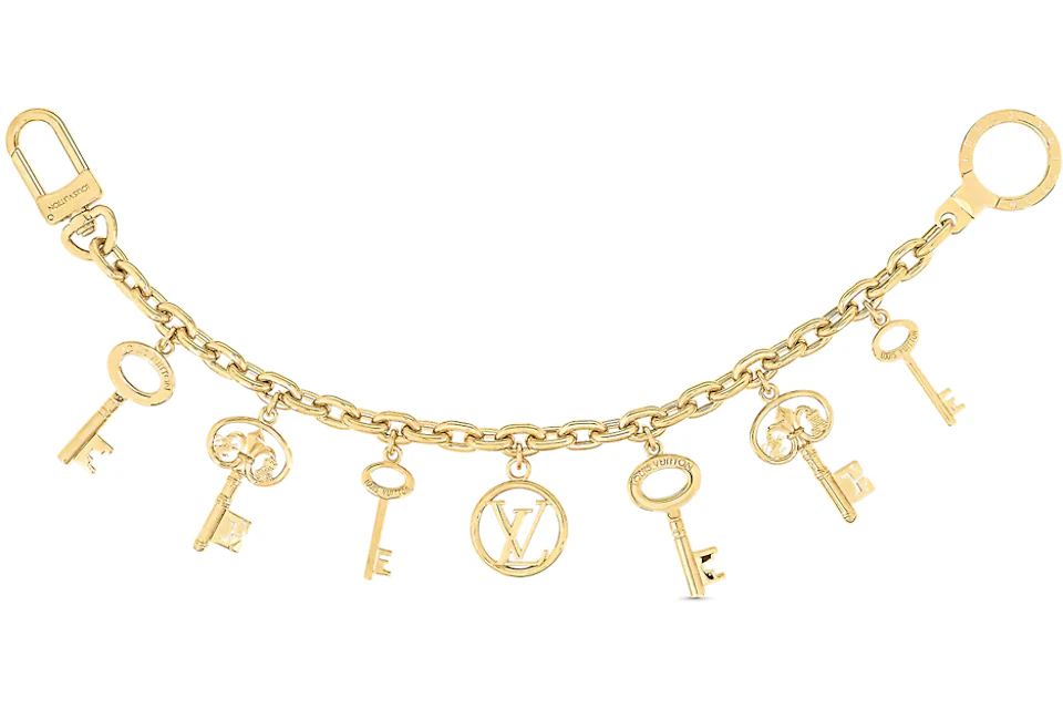 Louis Vuitton x Fornasetti Keychain Gold