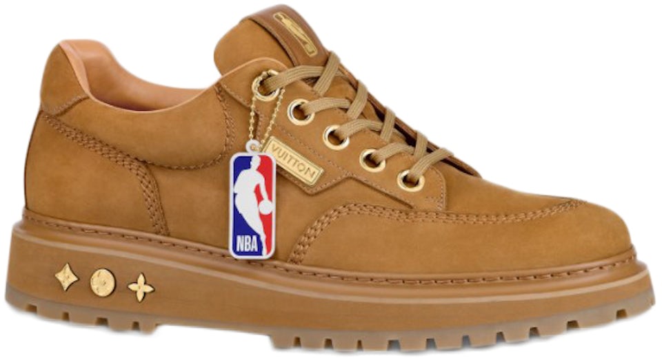 Louis Vuitton x NBA Abbesses Derby Beige Sneakers - Brown Sneakers