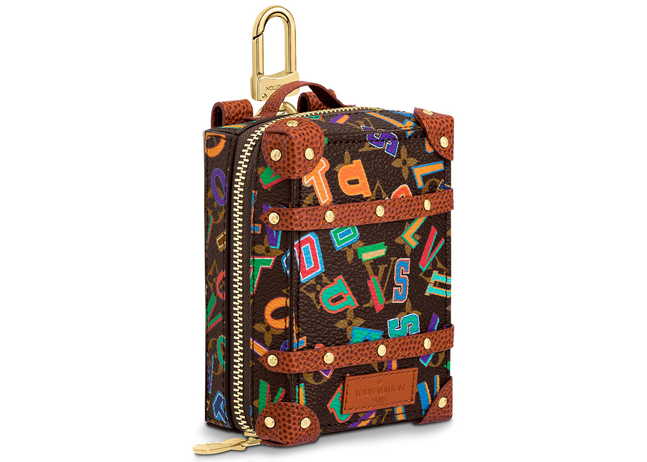 Louis Vuitton x NBA Backpack Trunk Bag Charm & Pouch Mini