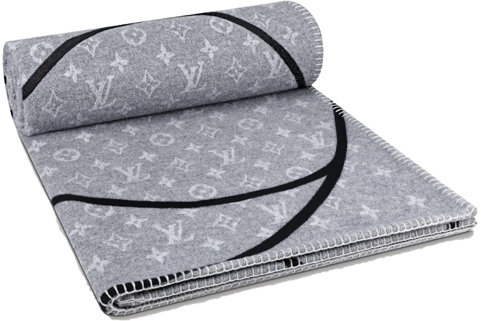 Louis Vuitton x NBA Basket Court Blanket MP2885 Gray - SS21 - US
