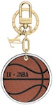 Louis Vuitton x NBA Basketball Key Holder & Bag Charm Brown