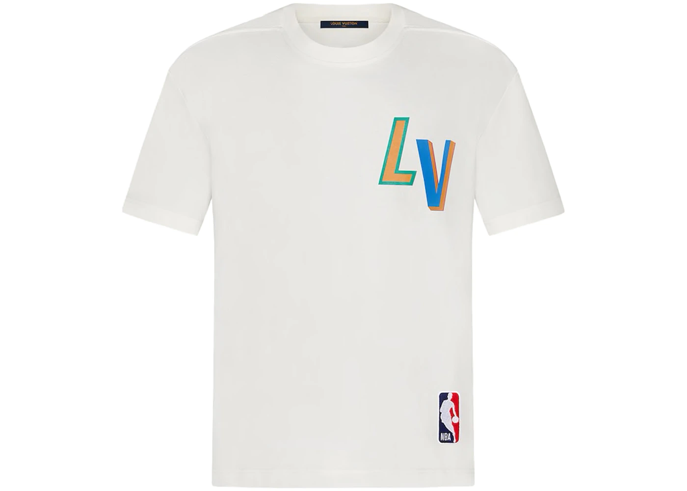 At læse dynamisk Gøre mit bedste Louis Vuitton x NBA Basketball Short-Sleeved T-shirt White - SS21 - US