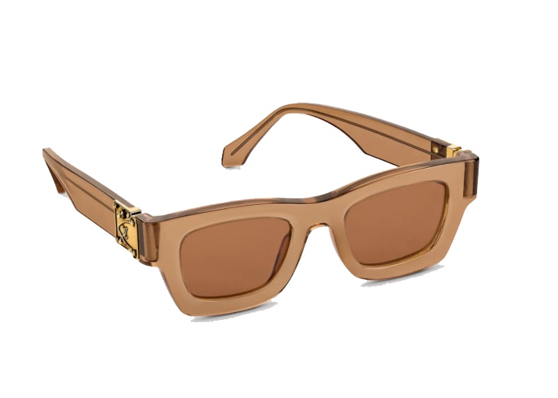 Louis Vuitton x NBA Charleston Sunglasses Bronze in Acetate with Goldtone