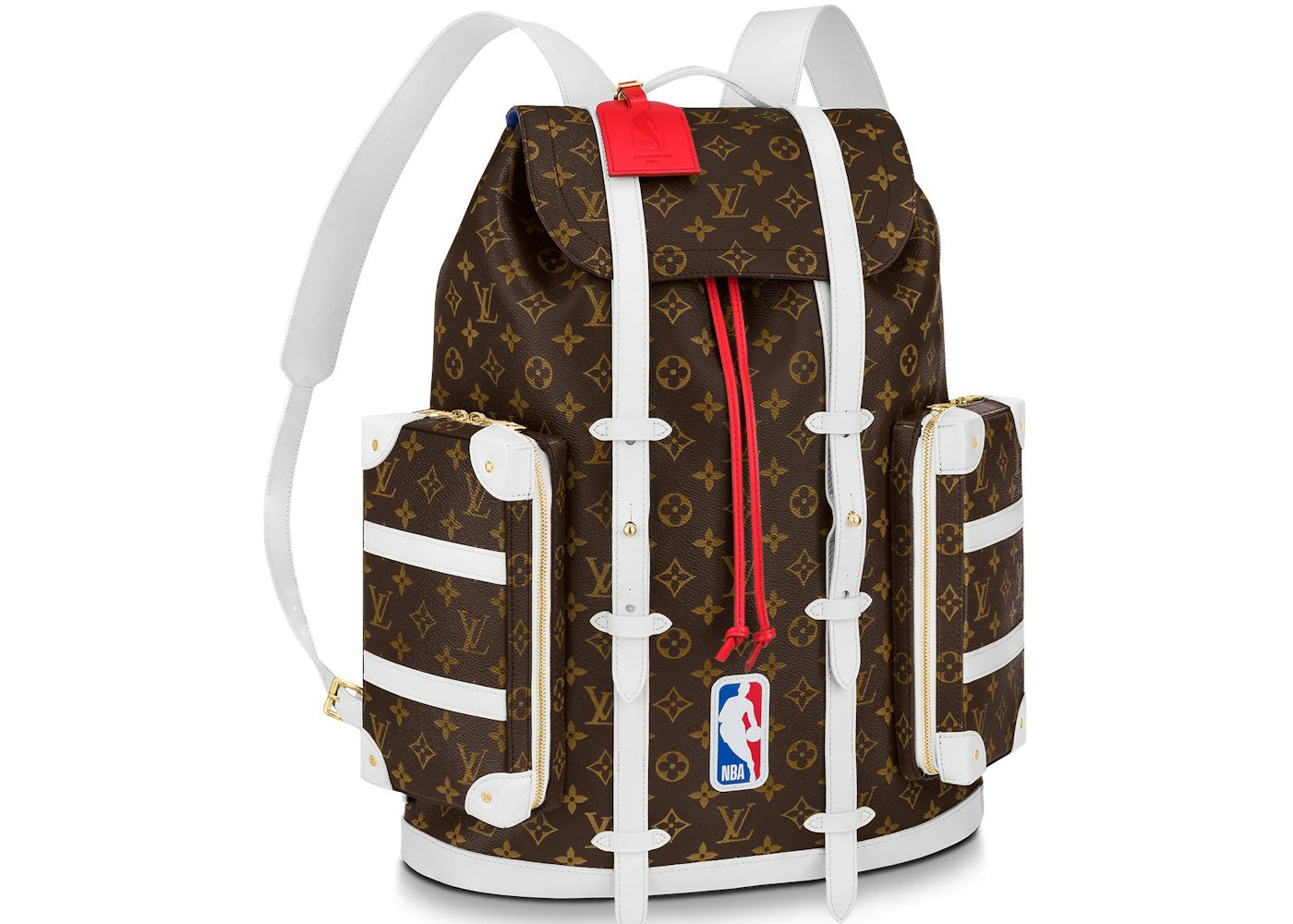 Louis Vuitton X Nba Christopher Soft Trunk Backpack Monogram In Coated Canvas With Gold Tone Louis Vuitton X Nba Christopher Soft Trunk Backpack Monogram In Coated Canvas With Gold Tone