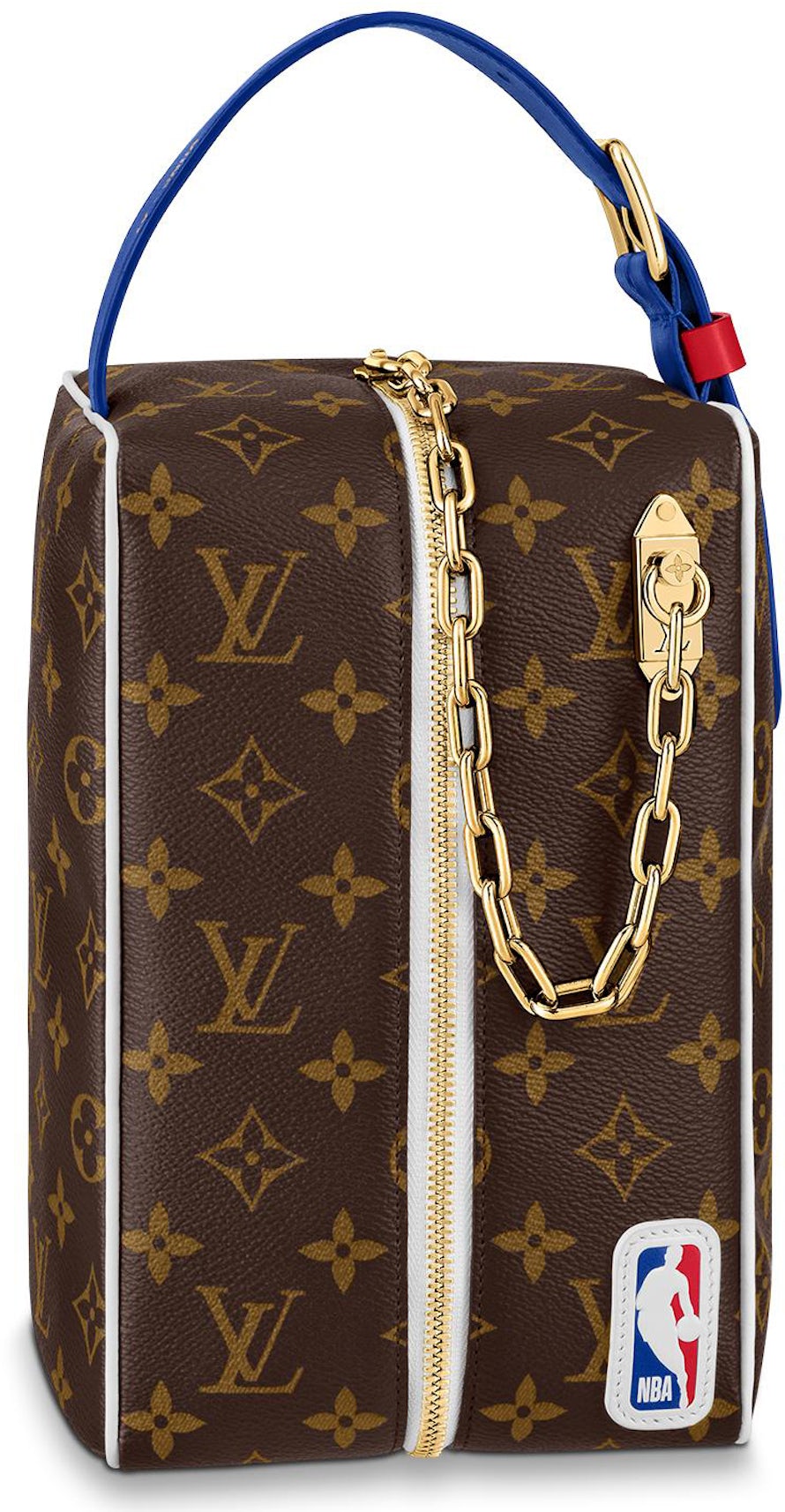 Louis Vuitton x NBA Cloakroom Dopp Kit Monogram in Coated Canvas with  Gold-tone - US