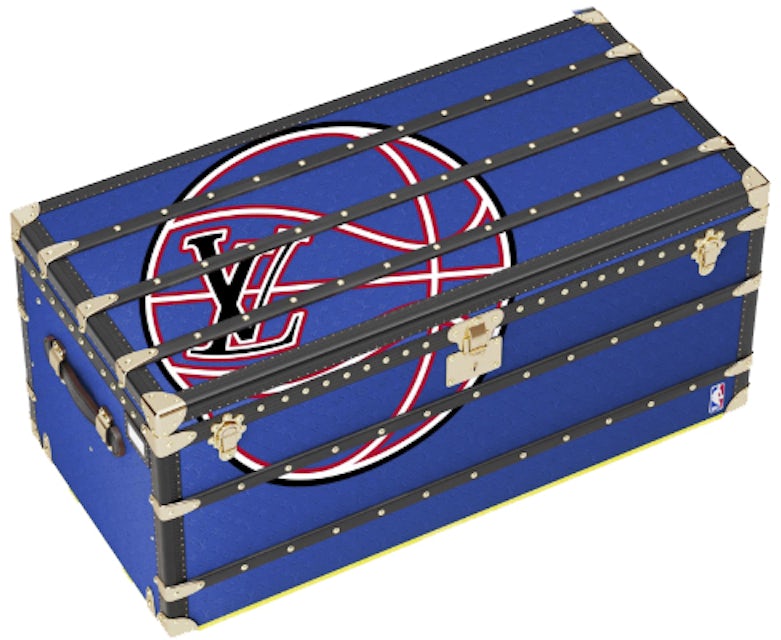 Louis Vuitton x NBA Courrier Losine 110 Blue in Coated Canvas/Leather with  Gold-tone - MX