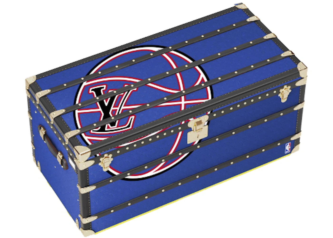 Louis Vuitton x NBA Courrier Losine 110 Blue in Coated Canvas/Leather with  Gold-tone - US