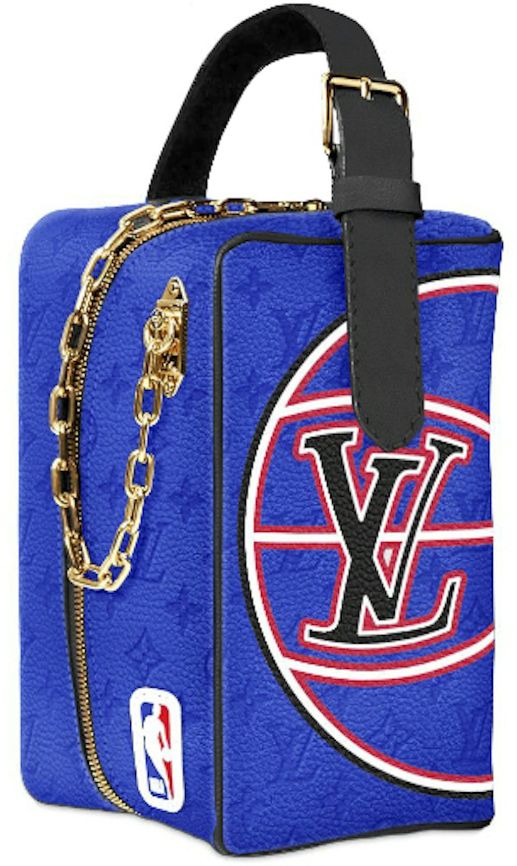Louis Vuitton x NBA Dopp Kit Blue in Coated Canvas/Leather with