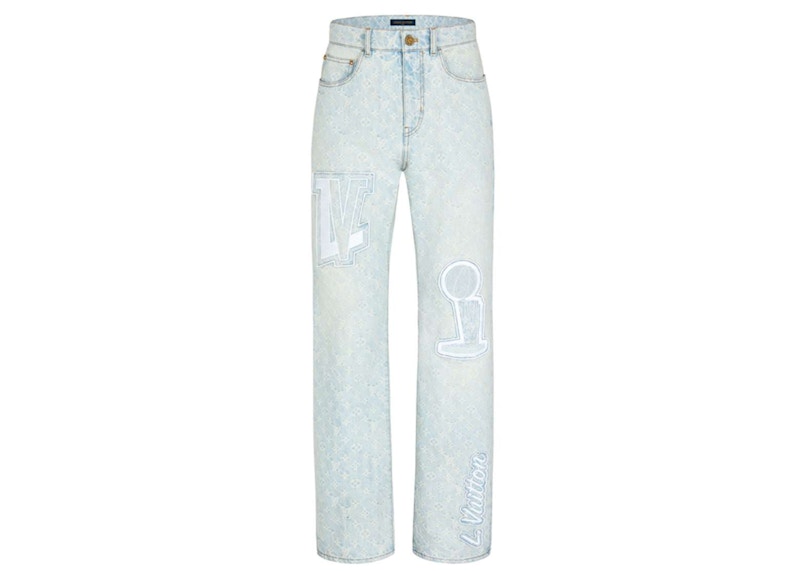 Straight Cut Denim Pants  Ready to Wear  LOUIS VUITTON