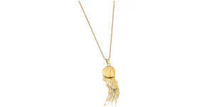 Louis Vuitton x NBA Flying Ball Necklace Gold