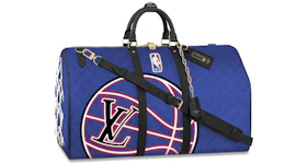Louis Vuitton x NBA Keepall 55 Bandouliere Blue