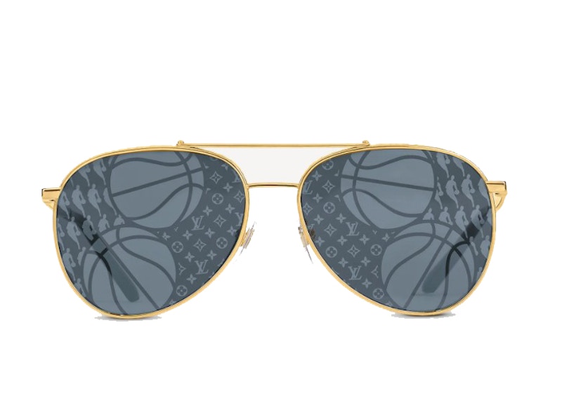 Louis Vuitton The Party Aviator Sunglasses, Monogram Black And Gold,  Preowned In Box WA001 - Julia Rose Boston | Shop