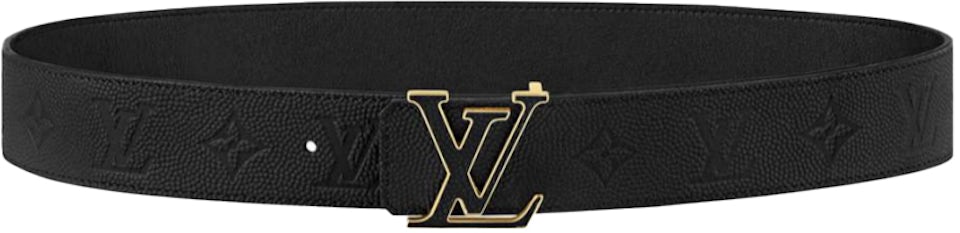 Louis Vuitton x NBA LV Initiales Reversible Belt 40 mm Monogram Black