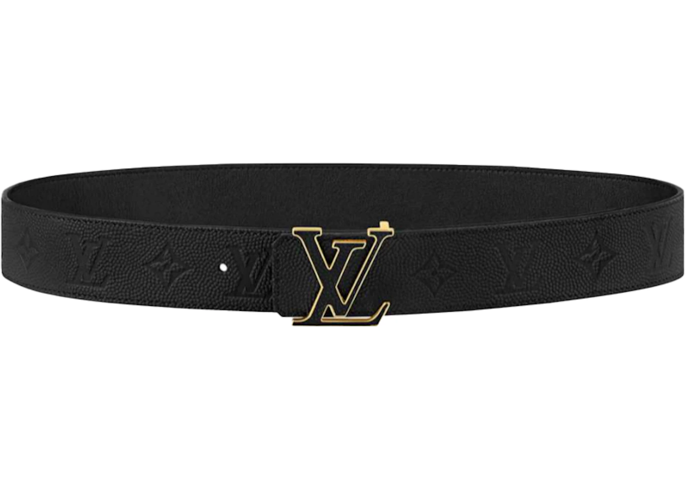 Louis Vuitton x NBA LV Initiales Reversible Belt 40 mm Monogram Black