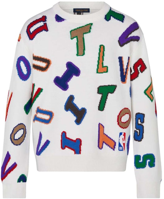Louis Vuitton x NBA Basketball Letters Overshirt 'Beige' - HLS01WES9001