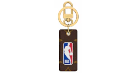 Louis Vuitton x NBA Letters Tab Key Holder & Bag Charm Monogram Brown
