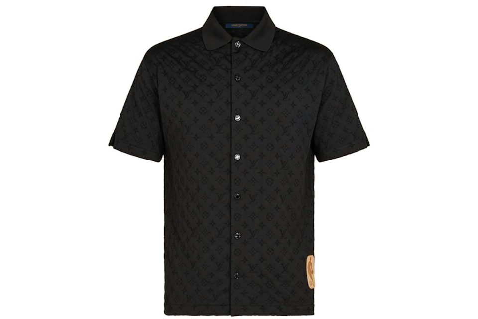 Louis Vuitton x NBA Monogram Buttoned Shirt Black Men's - FW21 - US