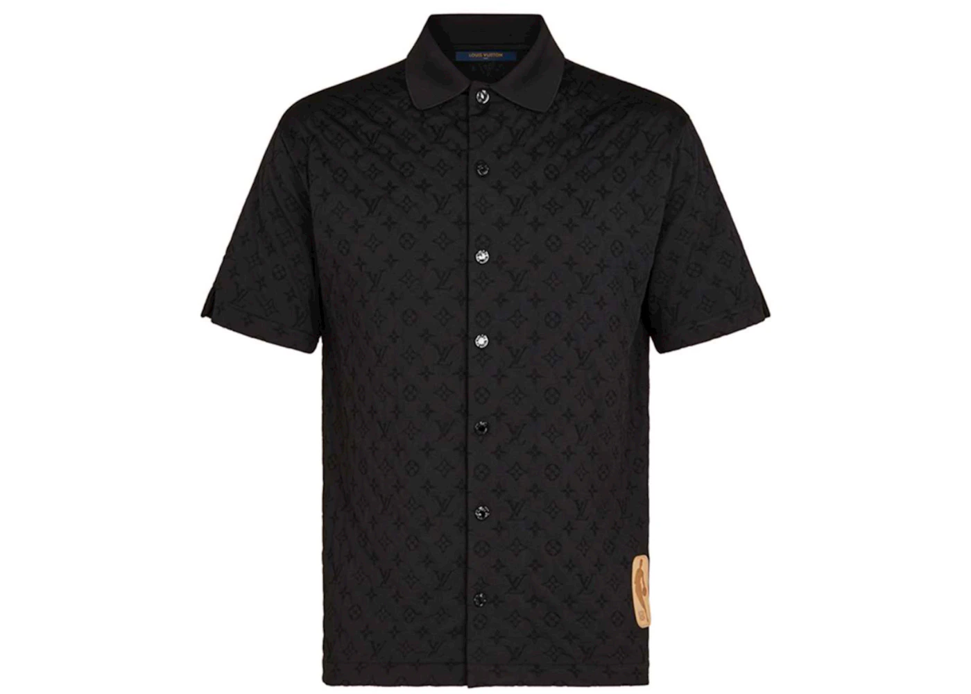 Louis Vuitton x NBA Monogram Buttoned Shirt Black