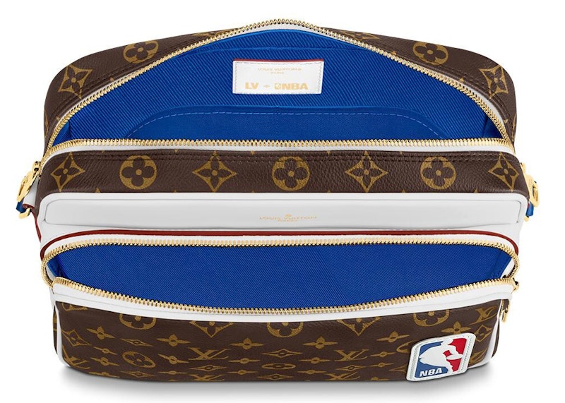 Louis Vuitton x NBA Nil Messenger Monogram in Coated Canvas with