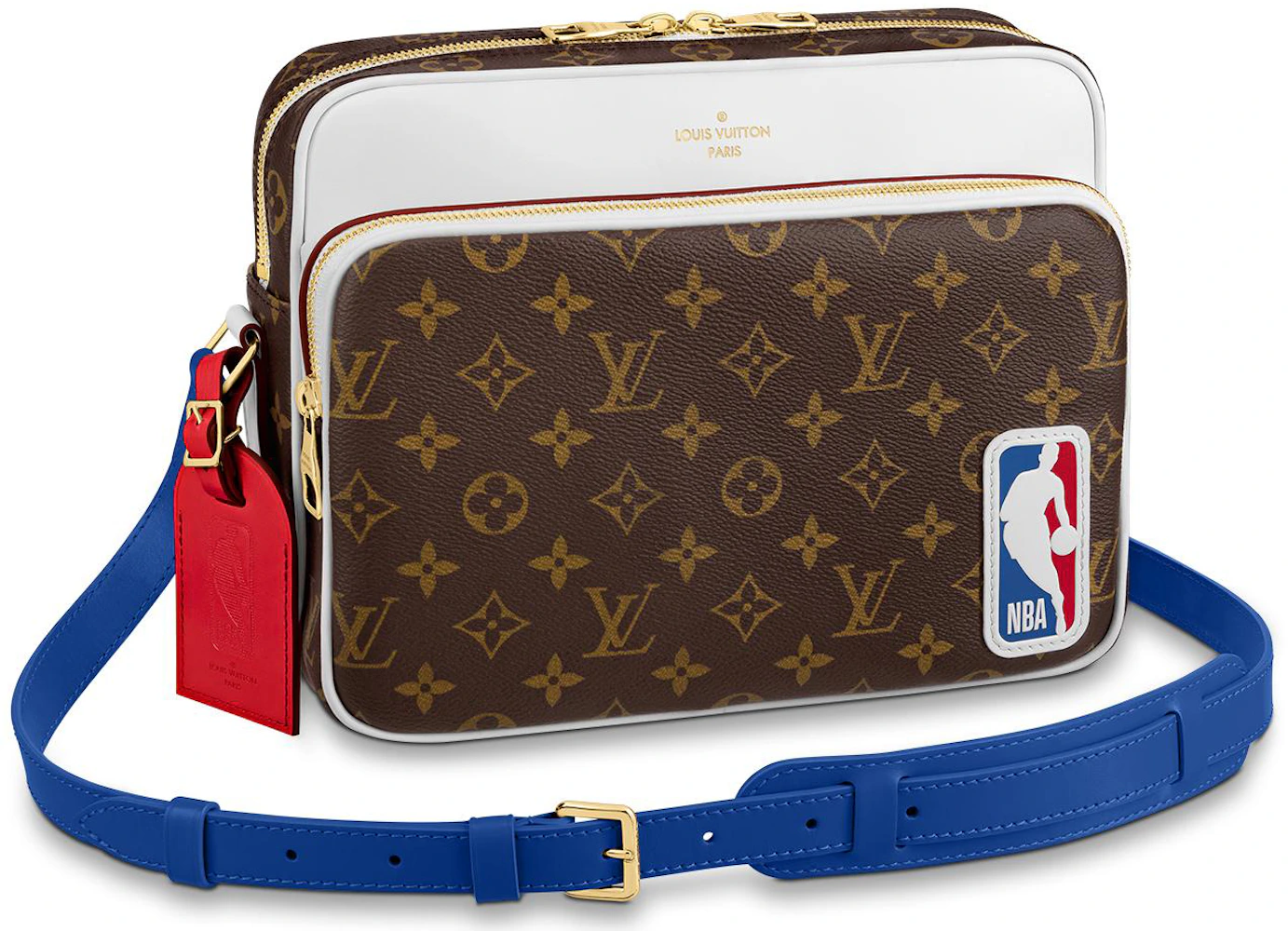Mens Louis Vuitton x NBA Basketball Messenger Bag Unboxing