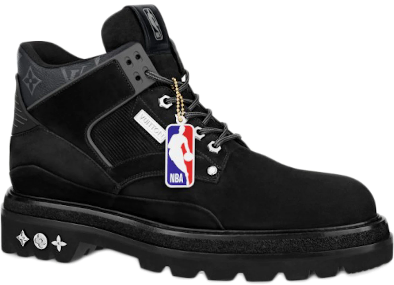 Louis Vuitton x NBA Oberkampf Ankle Boot Black Men's - 1A8EMU - US