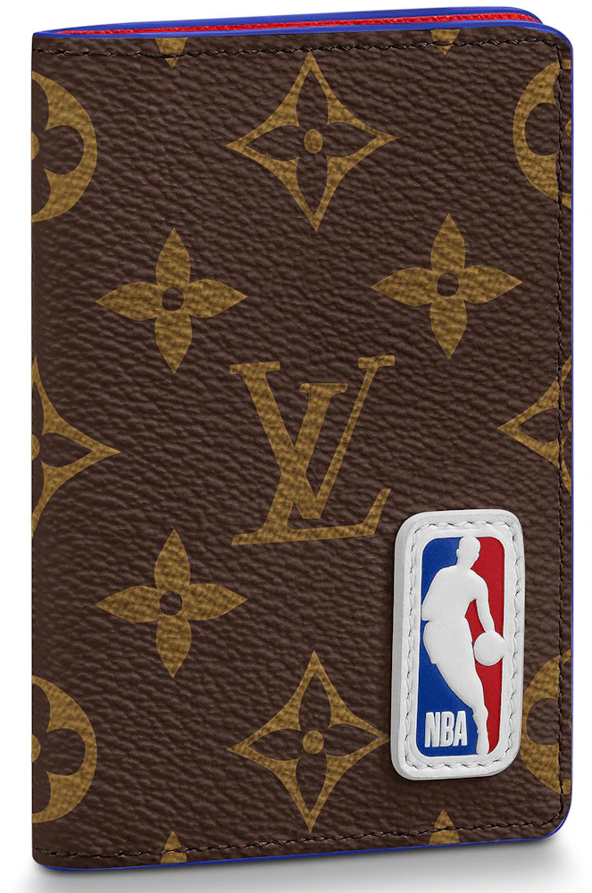 Louis Vuitton x NBA Pocket Organizer Monogram in Coated Canvas - IT