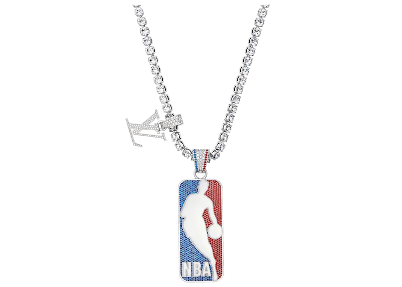 か*ず様 VUITTON NBAネックレス Louis Vuitton x NBA Strass Pendant Necklace Crystal
