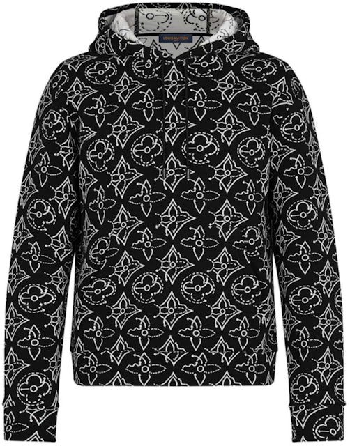 Buy Louis Vuitton 21AW × NBA STRATEGIC FLOWERS QUILTED HOODIE Monogram Zip  Up Hoodie Sweat RM212 M DM0 HLY12W Black/White XS Black/White from Japan -  Buy authentic Plus exclusive items from Japan
