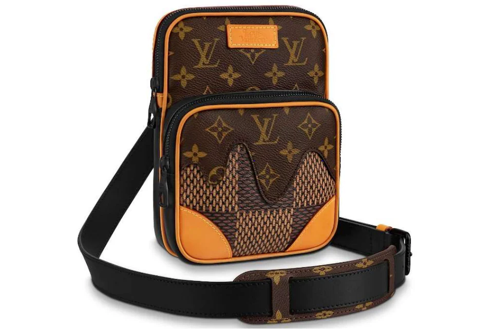 Louis Vuitton x Nigo Amazone Sling Bag Damier Ebene Giant Brown