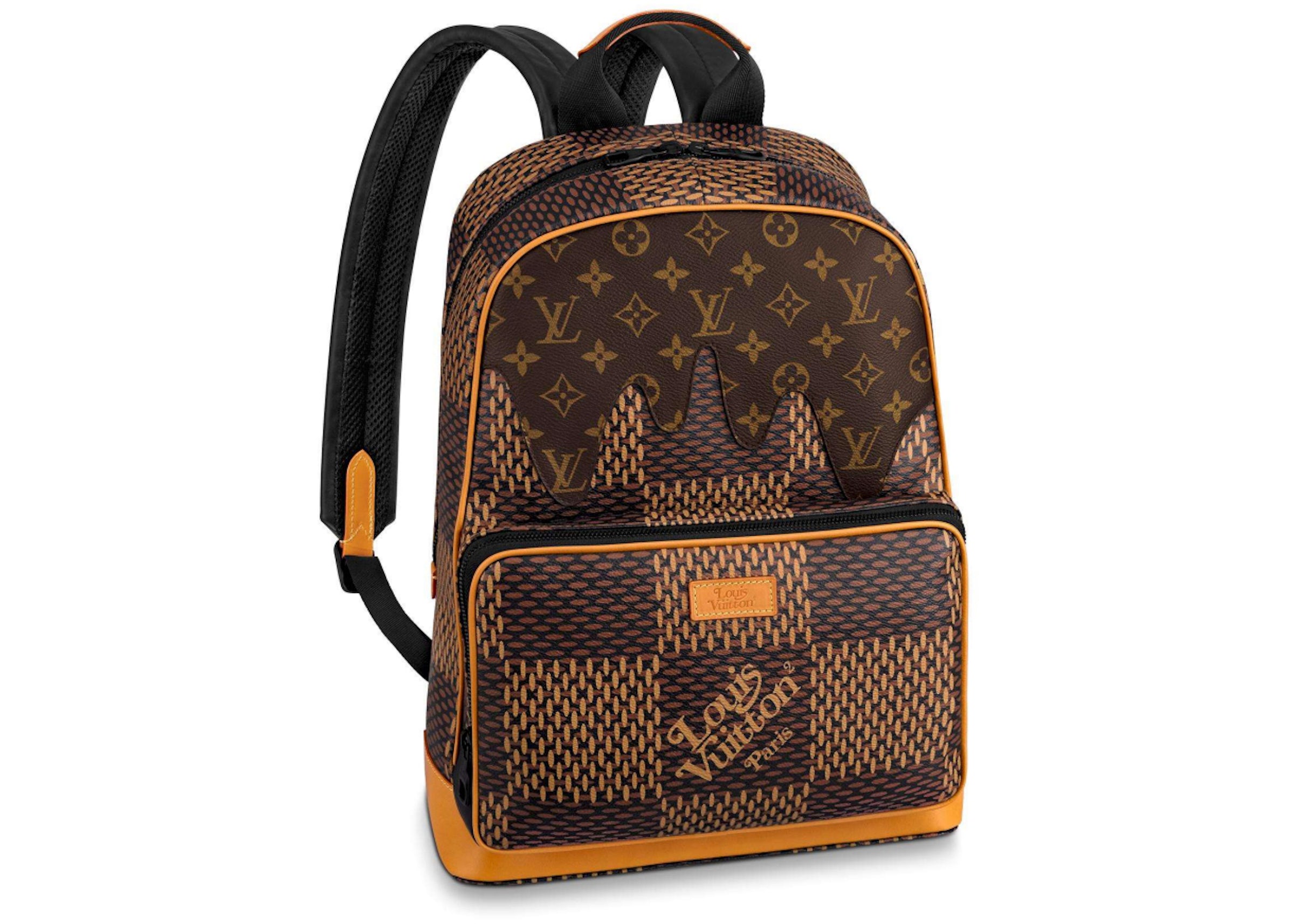 lv backpack mens brown