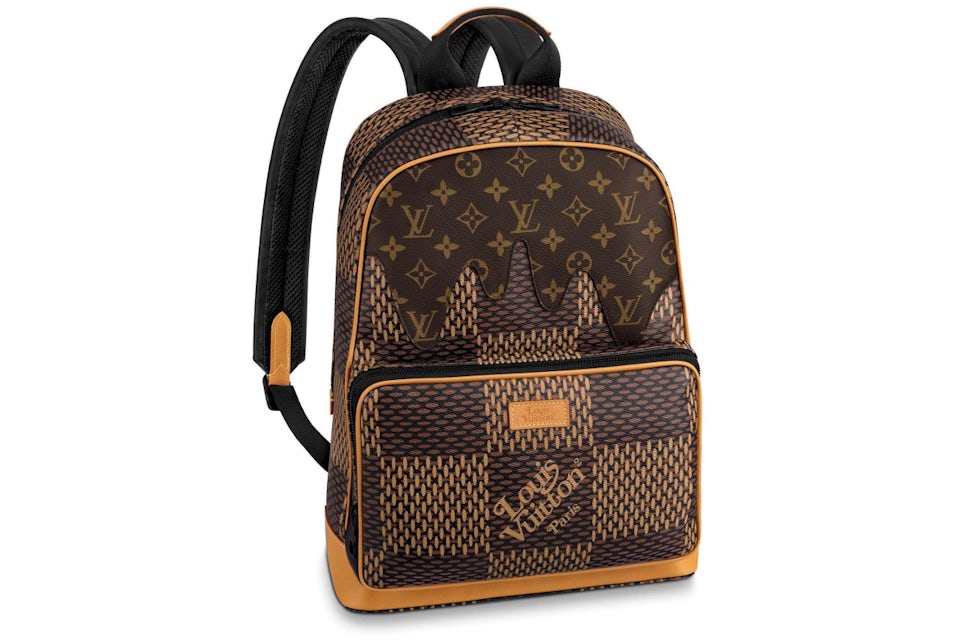 Louis Vuitton Damier Graphite Campus Backpack - Black Backpacks