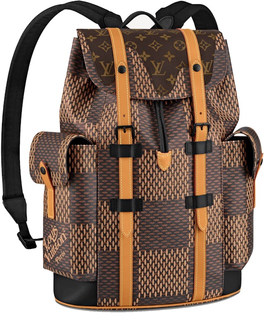 Louis Vuitton Christopher PM Brown Damier Monogram Backpack Nigo x LV –  High End Hobbies