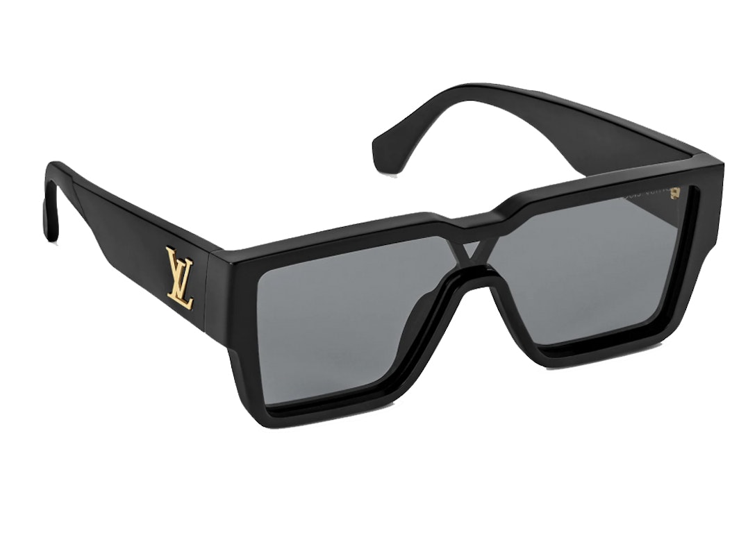 Pre-owned Louis Vuitton X Nigo Clash Mask Sunglasses Black In Black (z1593w Z1593e)