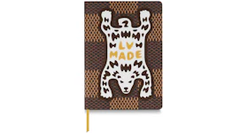 Louis Vuitton x Nigo Clemence Notebook Damier Ebene Giant Brown