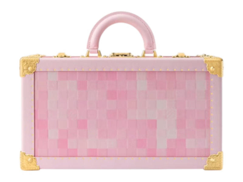 Pre-owned Louis Vuitton X Nigo Coffret 8 Montres Damoflage In Pink Sakura