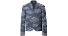 Louis Vuitton x Nigo Damier Cropped Single-Breasted Jacket Indigo