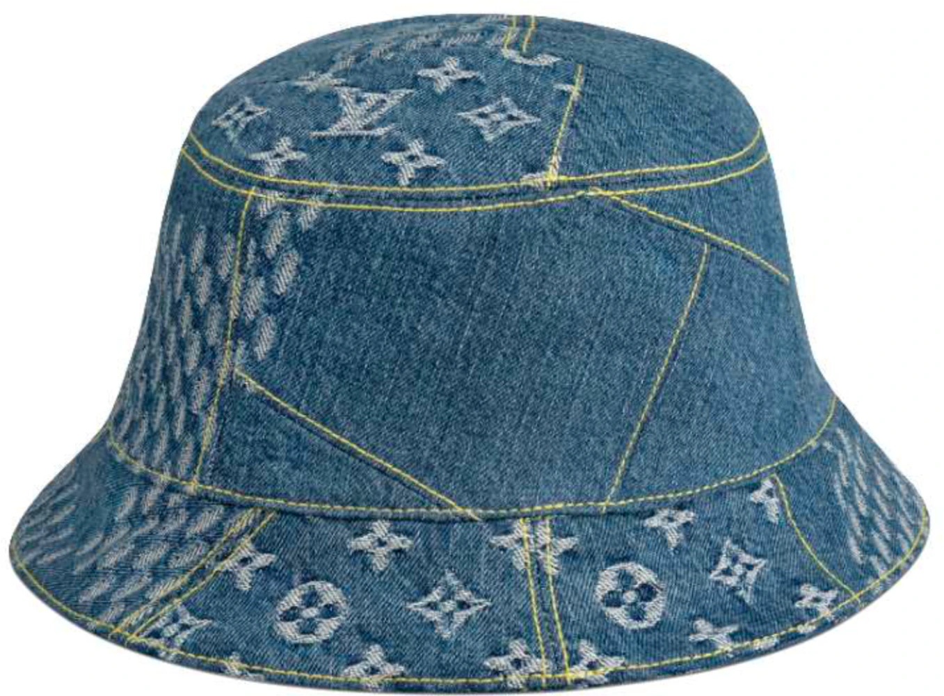Louis Vuitton x Nigo Damier Geant Wave Monogram Hat Bleu - SS20 - US
