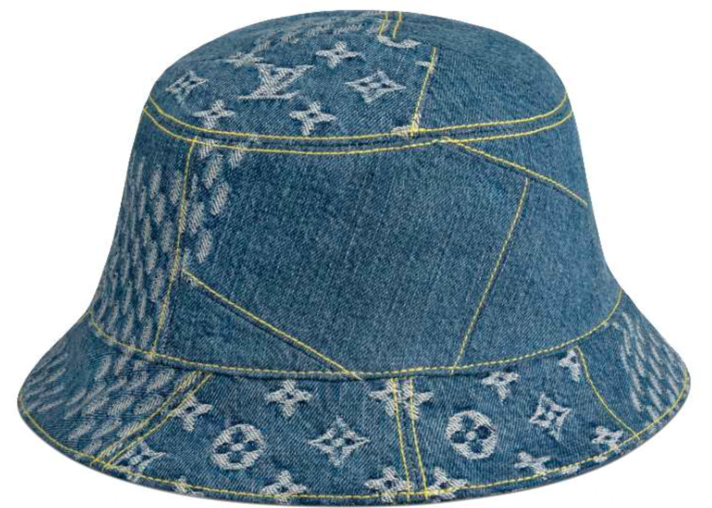 Louis Vuitton x Nigo Damier Geant Wave Monogram Hat Bleu - SS20 - US